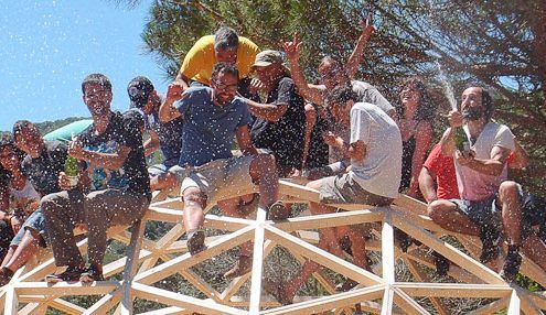 Curso Creacion y construccion domo geodesico de madera MIDOMO