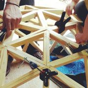 Curso Creacion y construccion domo geodesico de madera MIDOMO
