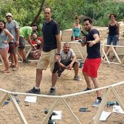 Curso Construccion domo geodesico de madera MIDOMO