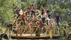 Curso Construccion Domo Geodesico de madera MIDOMO