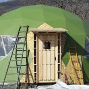 Curso de construccion domo geodesico de madera MIDOMO
