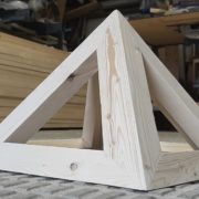 Figuras Geodesicas de Madera por encargo MIDOMO