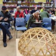 Construccion de domo Geodesico MIDOMO