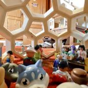 Figuras geodesicas por encargo de Madera MIDOMO
