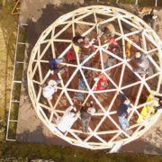 Curso de construccion domo geodesico MIDOMO