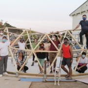 Curso contruccion Domo Geodesico de Madera MIDOMO