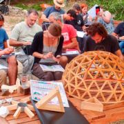 Curso contruccion Domo Geodesico de Madera MIDOMO