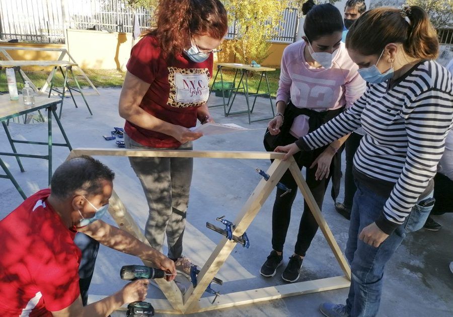 Domo La Carolina11 Curso Construccion domo geodesicos MIDOMO