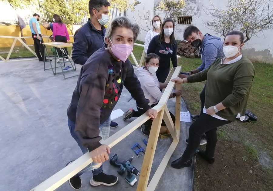 Domo La Carolina15 Curso Construccion domo geodesicos MIDOMO