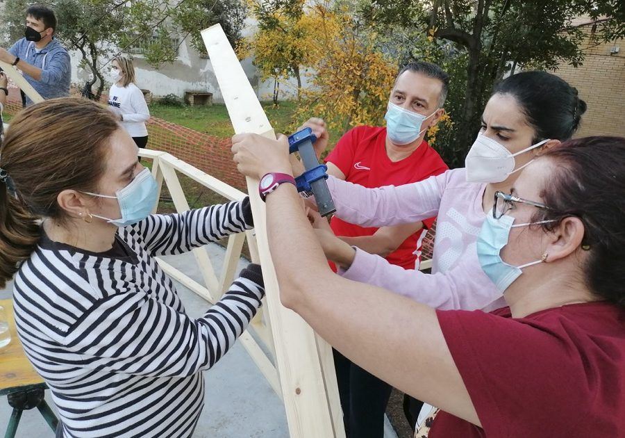 Domo La Carolina16 Curso Construccion domo geodesicos MIDOMO