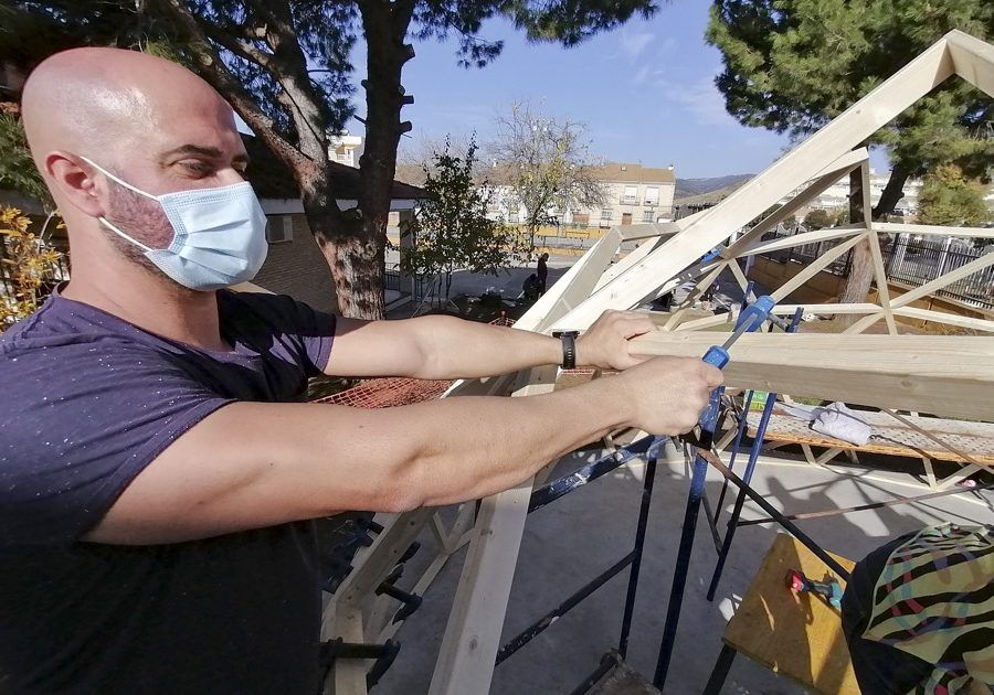 Domo La Carolina23 Curso Construccion domo geodesicos MIDOMO