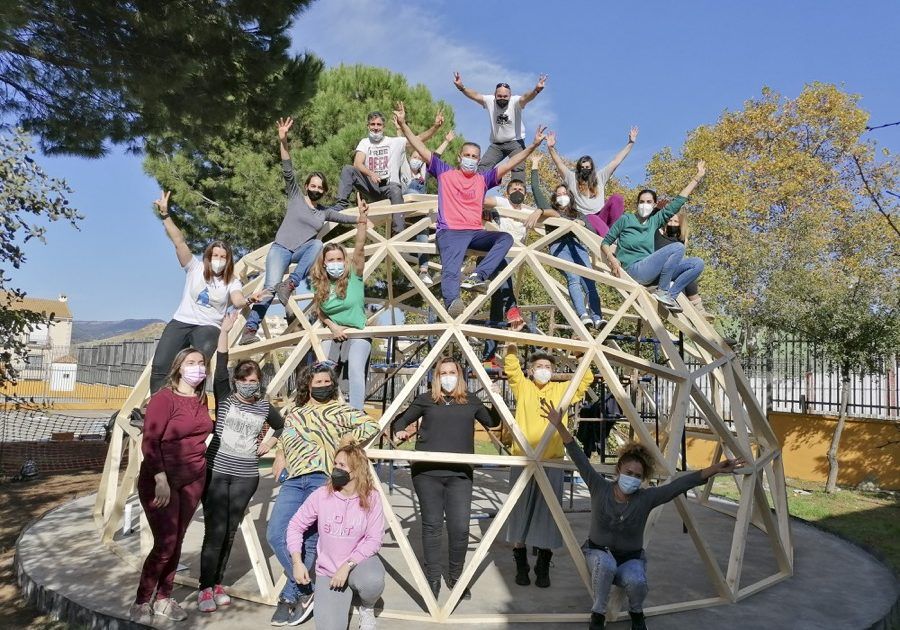 hdr Curso Construccion domo geodesicos MIDOMO