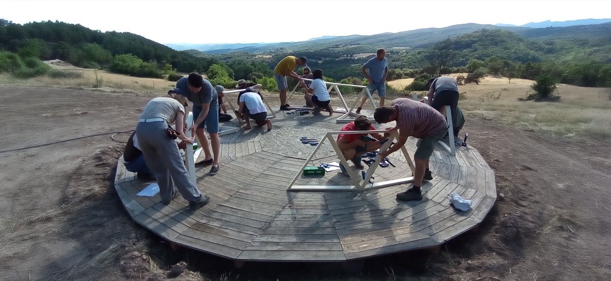 IMG_20220611_180447 Curso de construccion Domo Geodesico en Lladurs