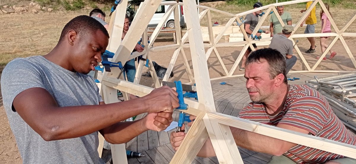 IMG_20220611_192653 Curso de construccion Domo Geodesico en Lladurs