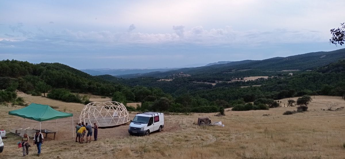 IMG_20220611_211559 Curso de construccion Domo Geodesico en Lladurs