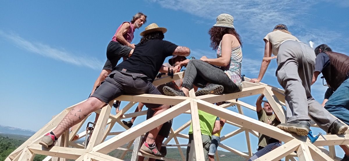 IMG_20220612_104117 Curso de construccion Domo Geodesico en Lladurs