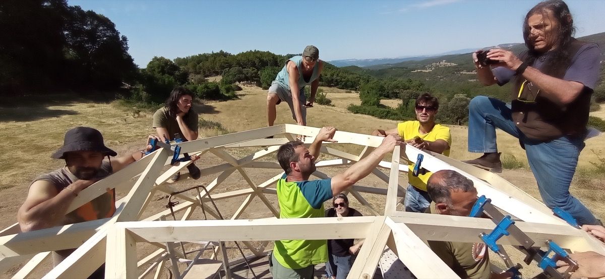 IMG_20220612_105010 Curso de construccion Domo Geodesico en Lladurs