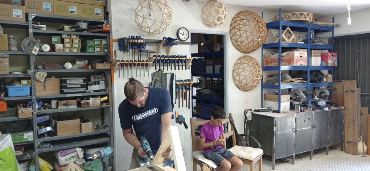 curso individual_5 Curso de Construccion Domo Geodesico Individual