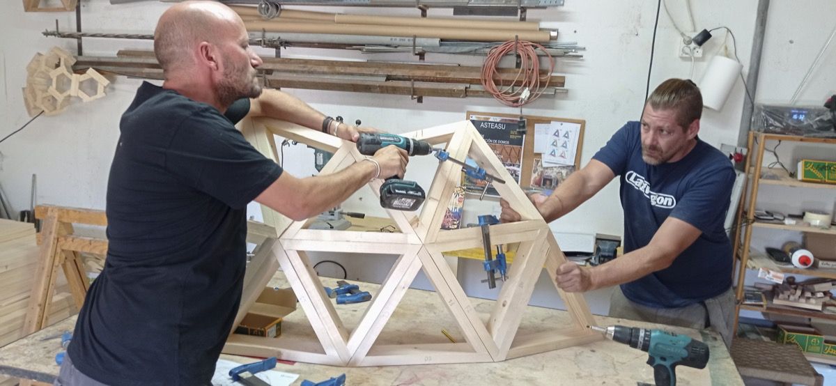 curso individual_9 Curso de Construccion Domo Geodesico Individual