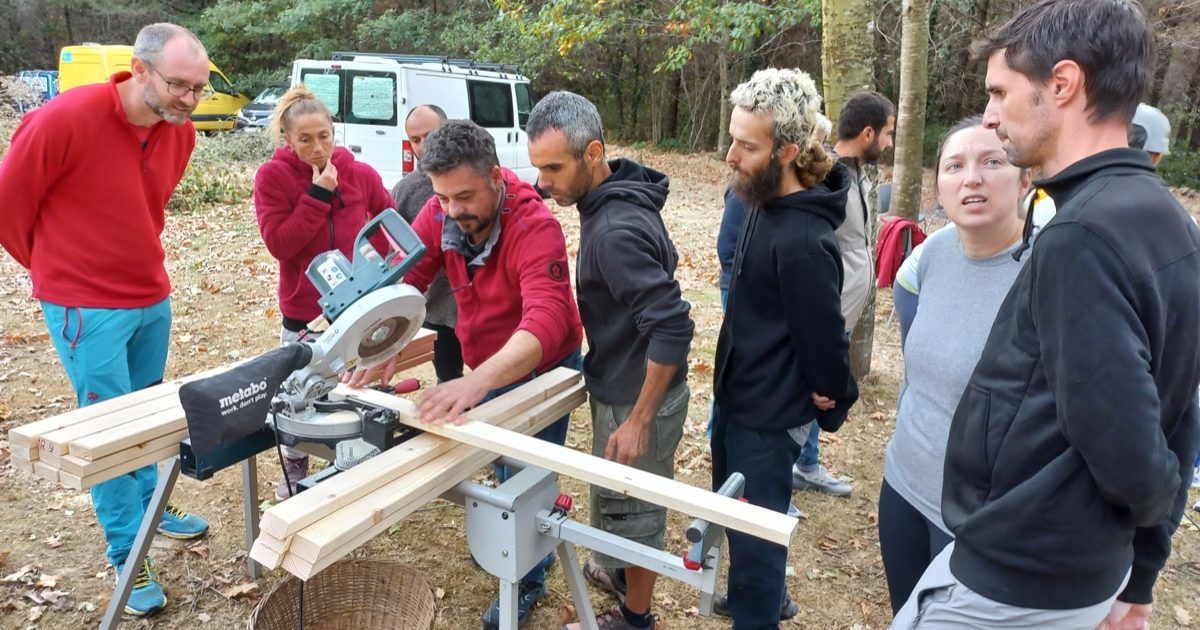 20221029_120105 Curso de Construccion Domo Geodesico Amurrio