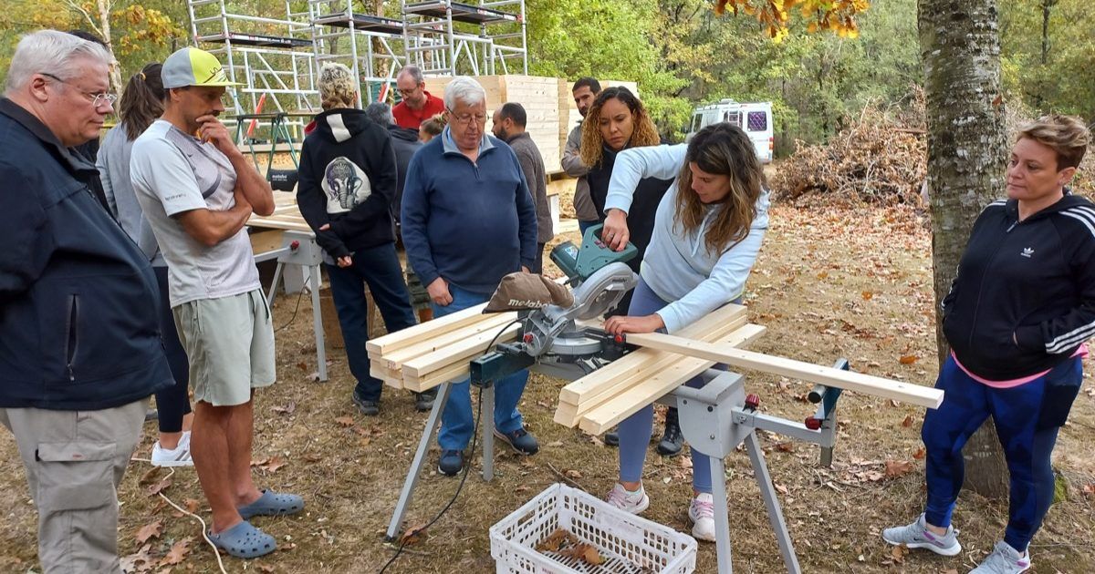 20221029_120254 Curso de Construccion Domo Geodesico Amurrio