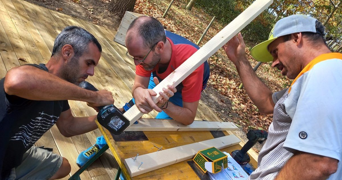 20221029_133552 Curso de Construccion Domo Geodesico Amurrio