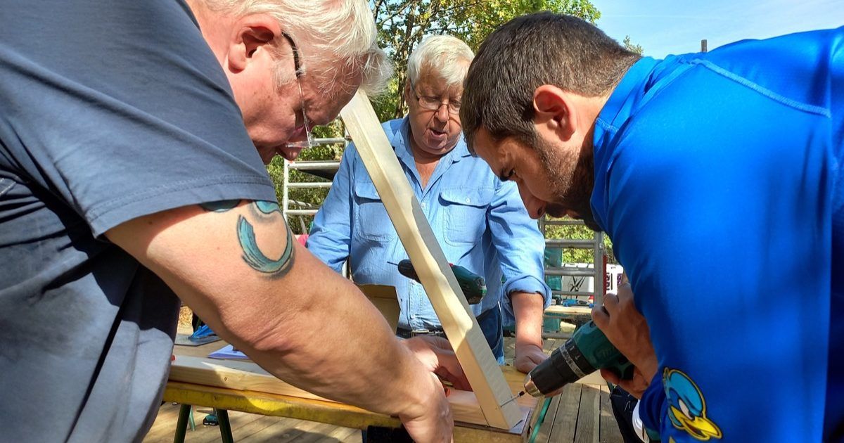 20221029_141732 Curso de Construccion Domo Geodesico Amurrio