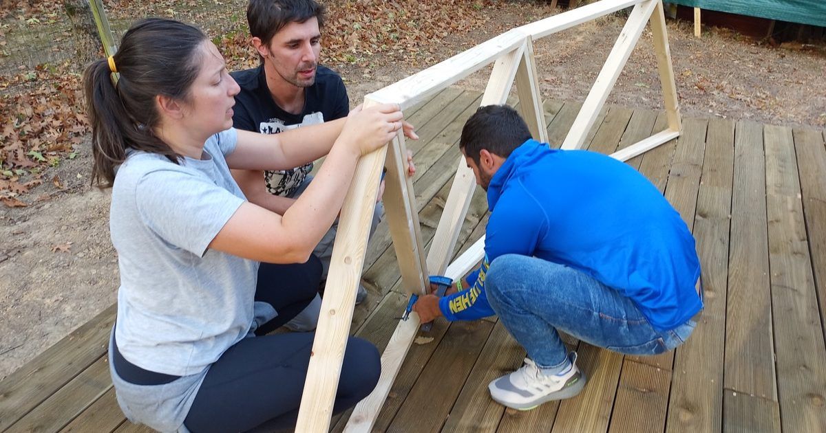 20221029_171455 Curso de Construccion Domo Geodesico Amurrio