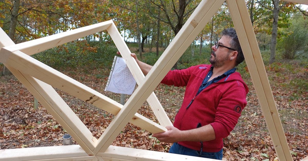 20221030_101814 Curso de Construccion Domo Geodesico Amurrio