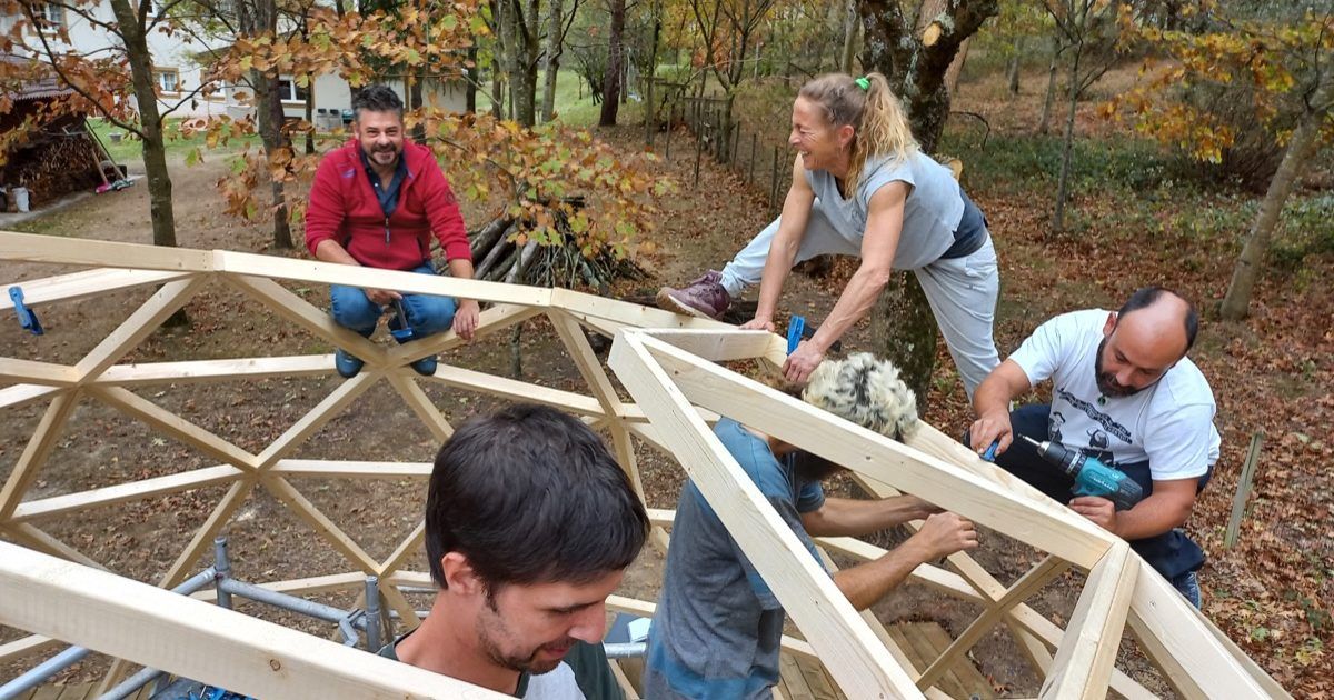 20221030_105813 Curso de Construccion Domo Geodesico Amurrio