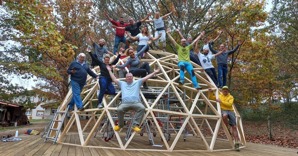 20221030_113037 Curso de Construccion Domo Geodesico Amurrio