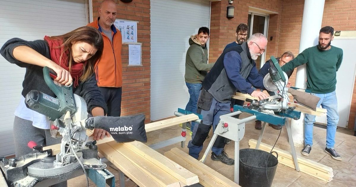 20221126_120033 Curso de Construccion Domo Geodesico Subirats