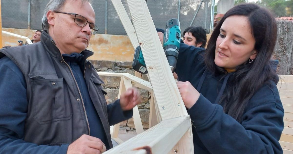 20221126_170453 Curso de Construccion Domo Geodesico Subirats