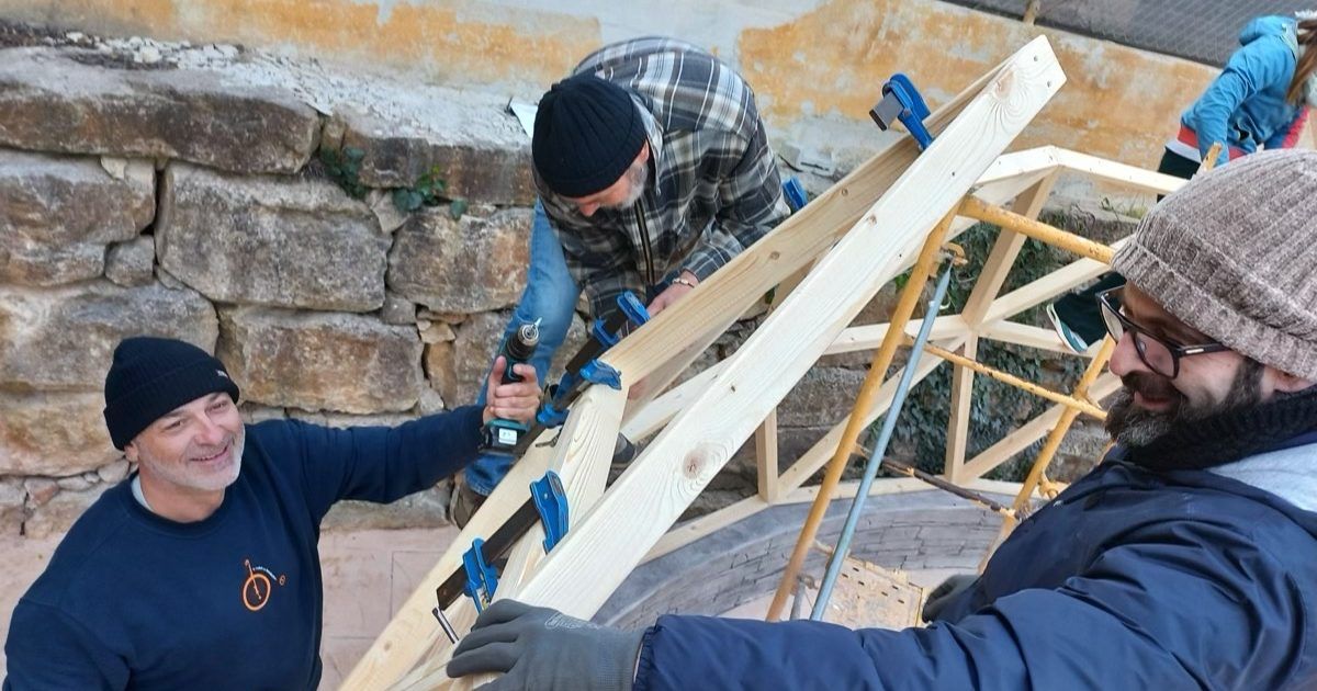 20221127_090121 Curso de Construccion Domo Geodesico Subirats