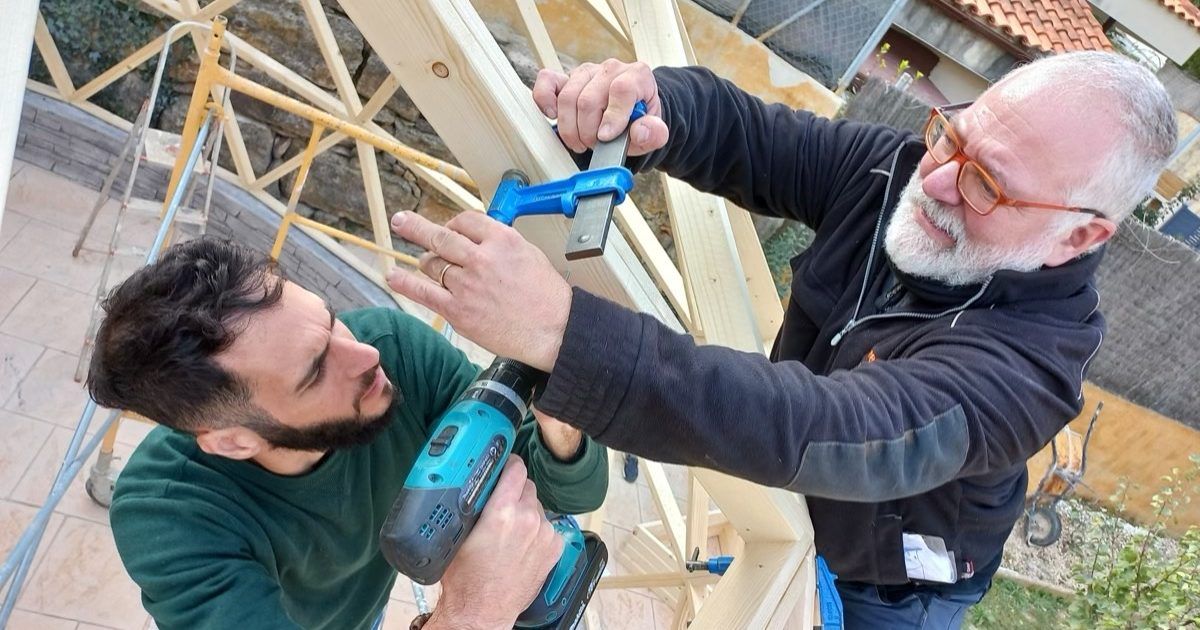 20221127_104645 Curso de Construccion Domo Geodesico Subirats