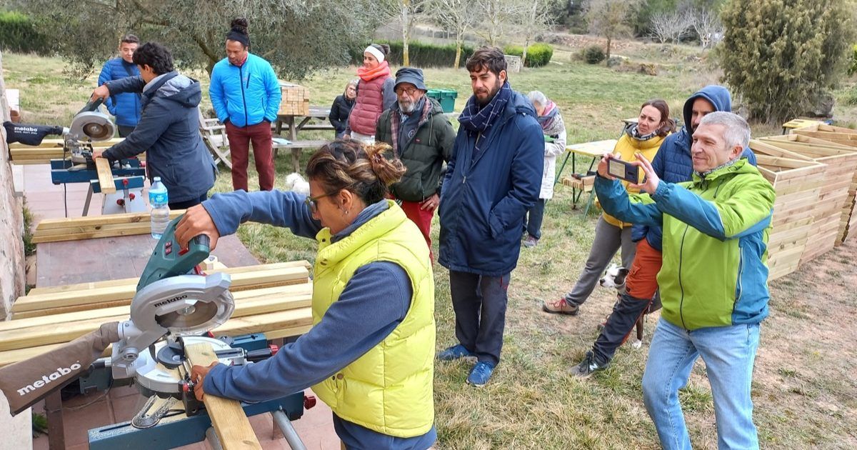 domo igualada03 Curso de Construccion Domos Geodesicos Igualada