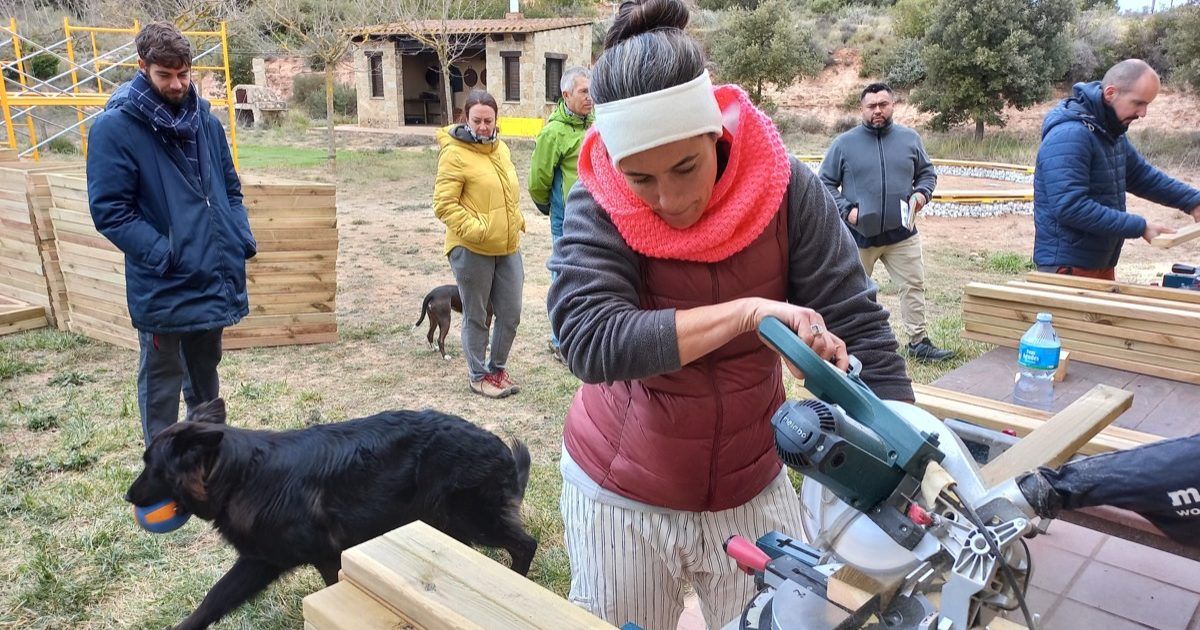 domo igualada05 Curso de Construccion Domos Geodesicos Igualada