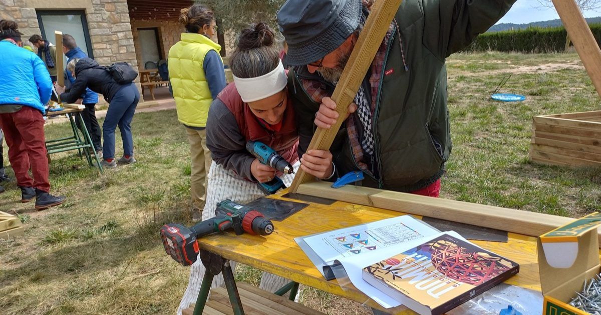 domo igualada07 Curso de Construccion Domos Geodesicos Igualada