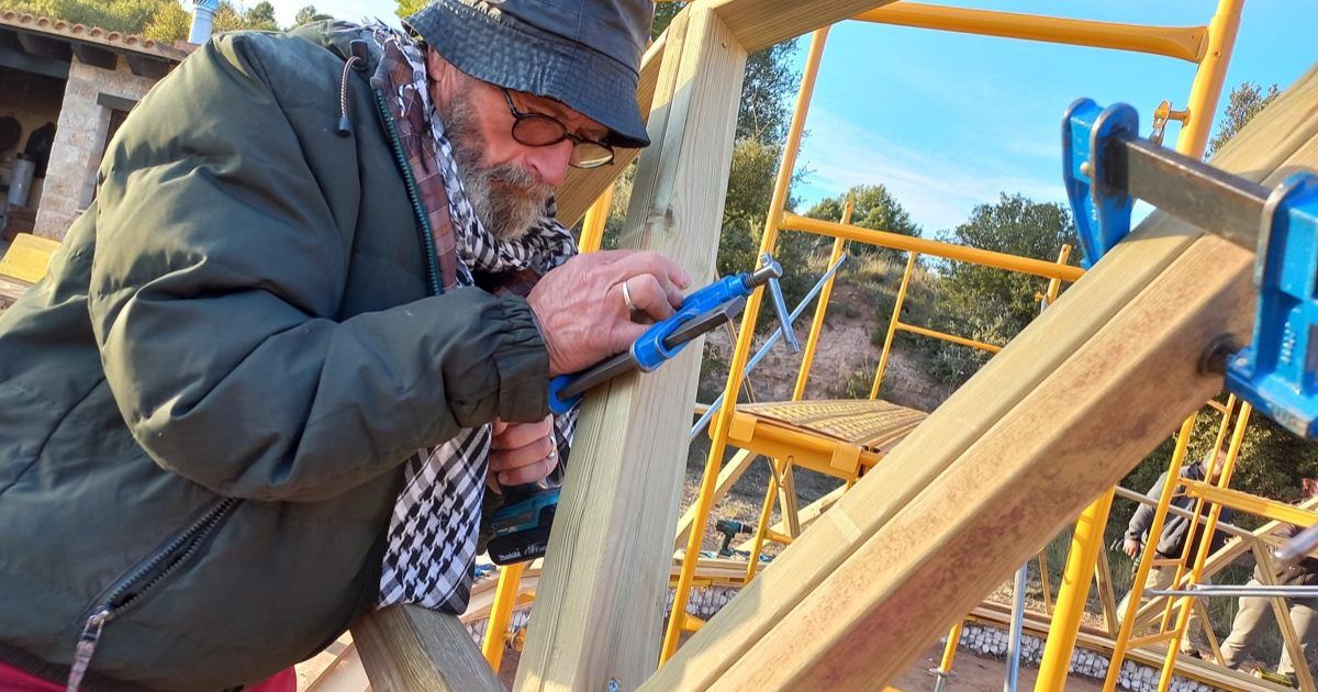 domo igualada15 Curso de Construccion Domos Geodesicos Igualada