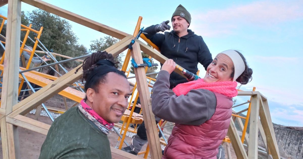 domo igualada18 Curso de Construccion Domos Geodesicos Igualada