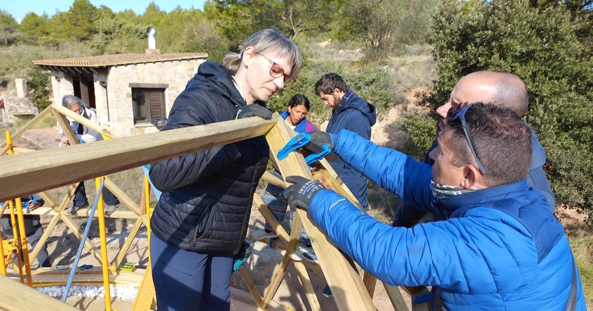 domo igualada25 Curso de Construccion Domos Geodesicos Igualada