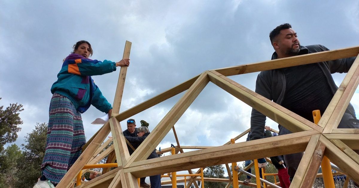 domo igualada32 Curso de Construccion Domos Geodesicos Igualada