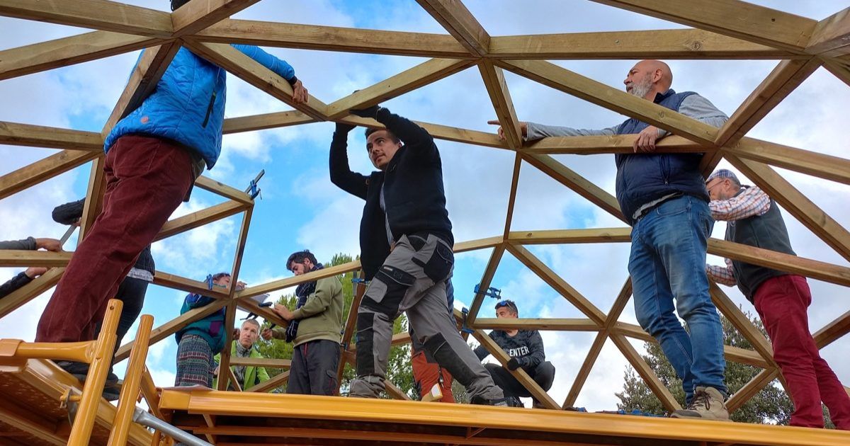 domo igualada42 Curso de Construccion Domos Geodesicos Igualada