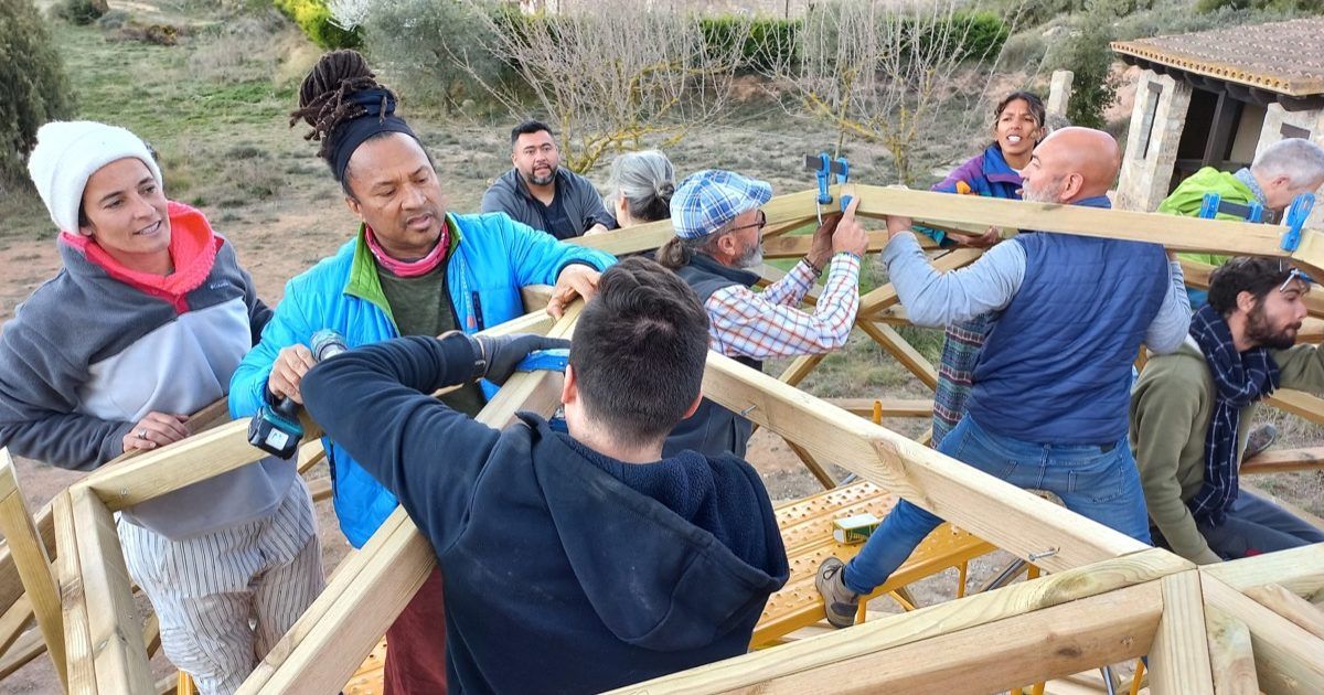 domo igualada44 Curso de Construccion Domos Geodesicos Igualada