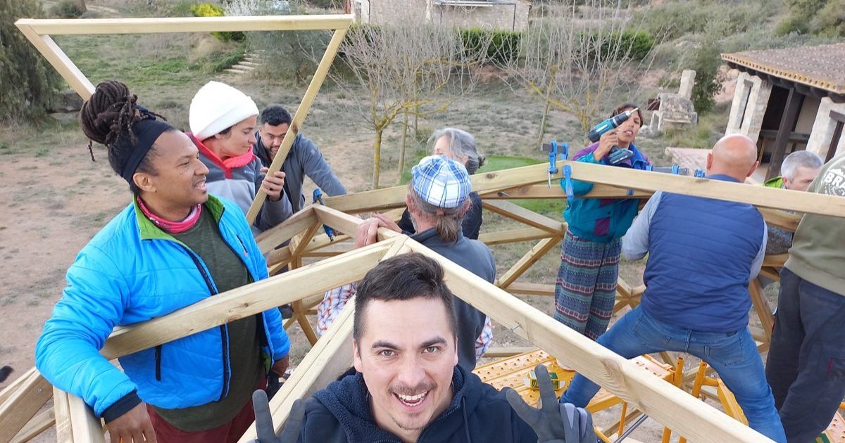 domo igualada46 Curso de Construccion Domos Geodesicos Igualada