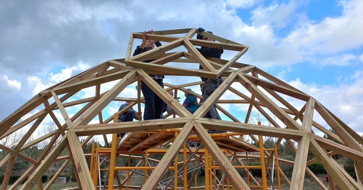 domo igualada48 Curso de Construccion Domos Geodesicos Igualada
