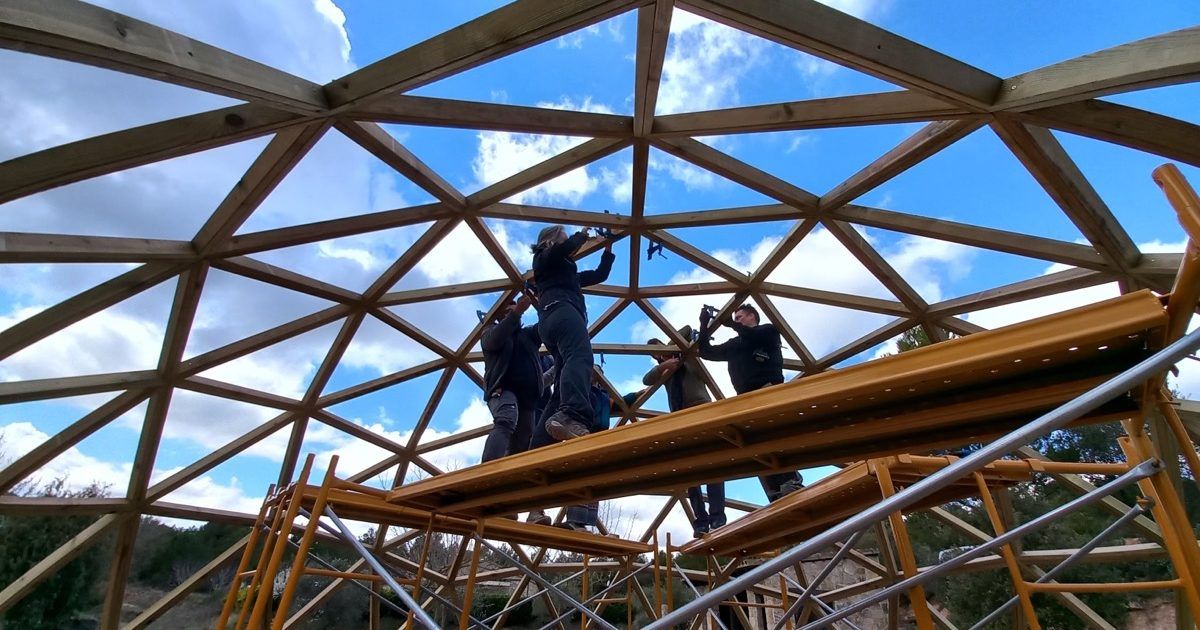 domo igualada49 Curso de Construccion Domos Geodesicos Igualada