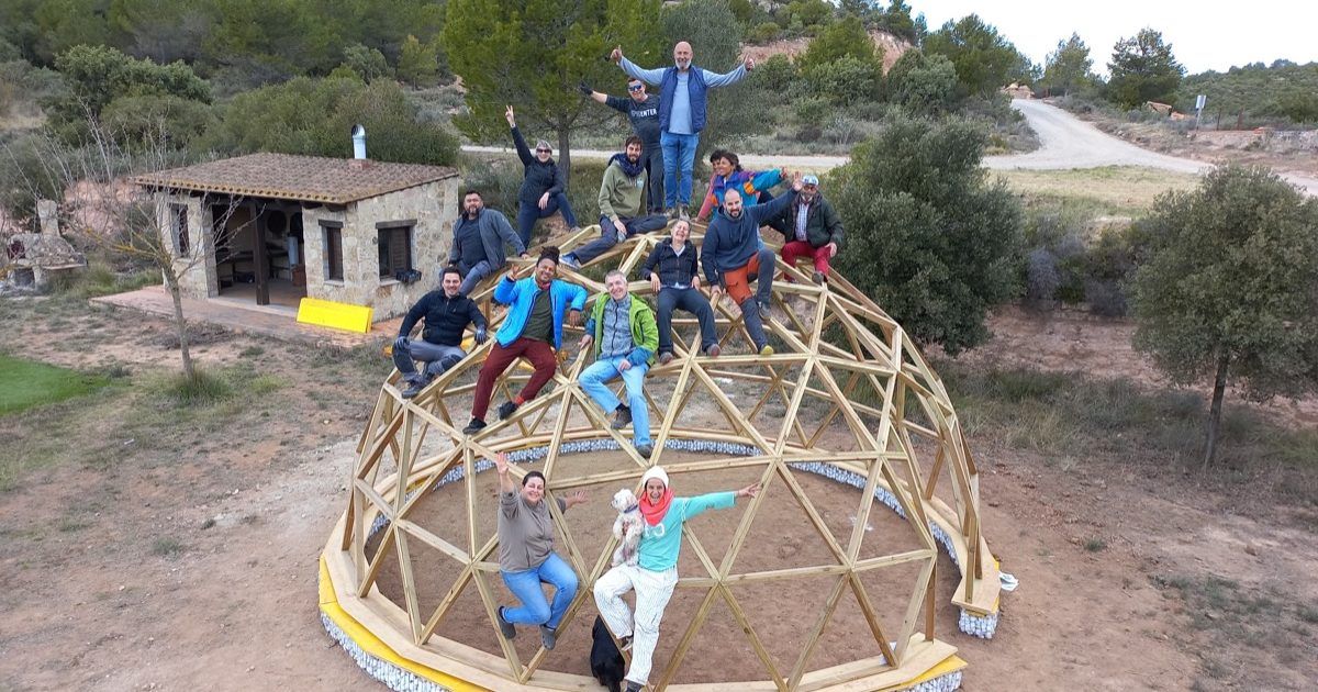 domo igualada51 Curso de Construccion Domos Geodesicos Igualada
