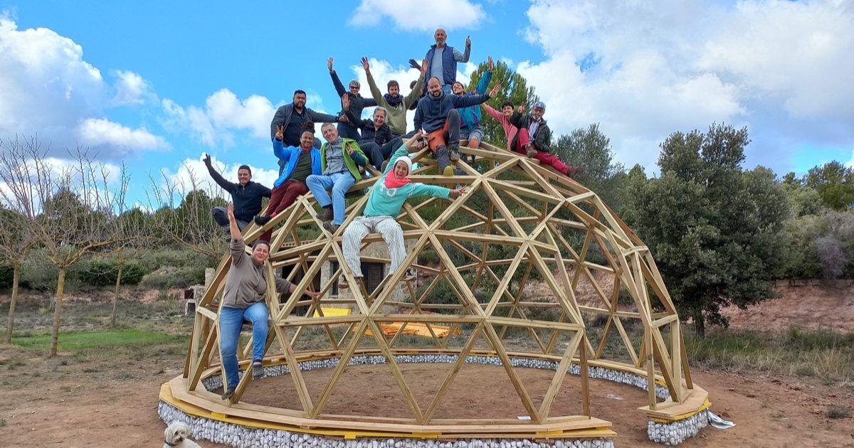 domo igualada52 Curso de Construccion Domos Geodesicos Igualada