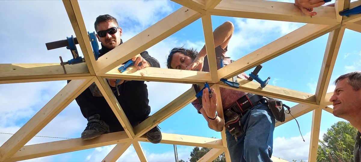 Domo El Catllar, Tarragona21 Domo Geodesico en El Catllar Tarragona